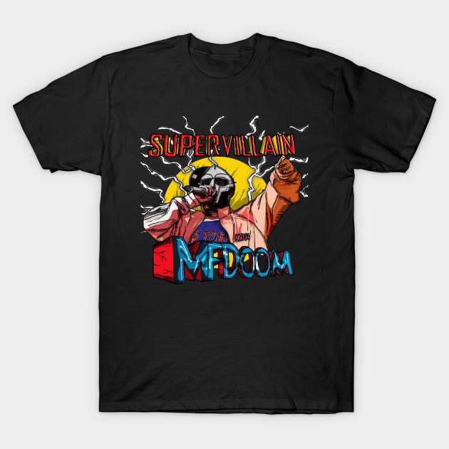 mf doom super villain T-Shirt by captainbubble